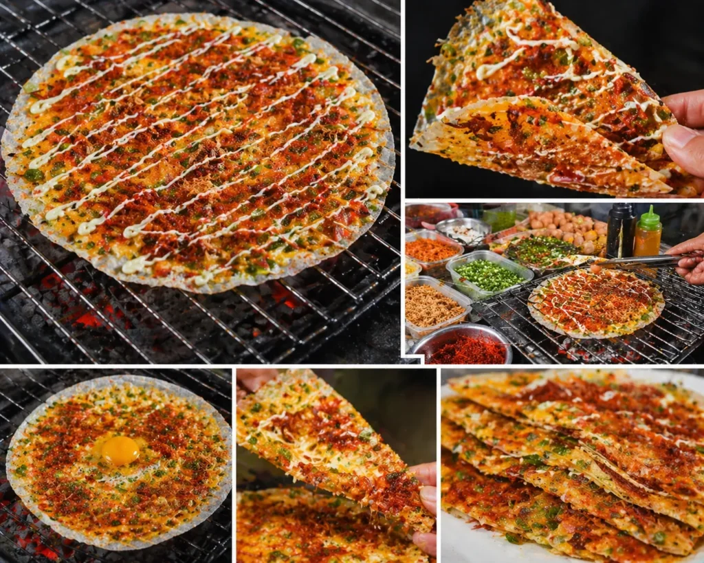 Bánh tráng nướng khô bò đậm vị, cay nhẹ kích thích vị giác
