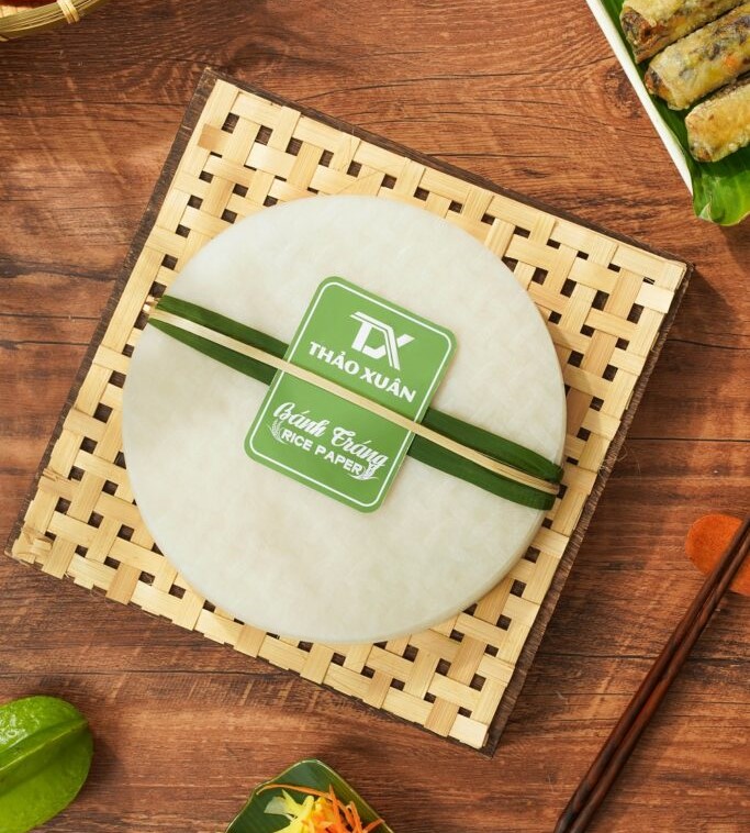 Bánh gỏi cuốn 16cm phù hợp cho khẩu phần nhỏ, món cuốn mini và thực đơn ăn nhẹ.