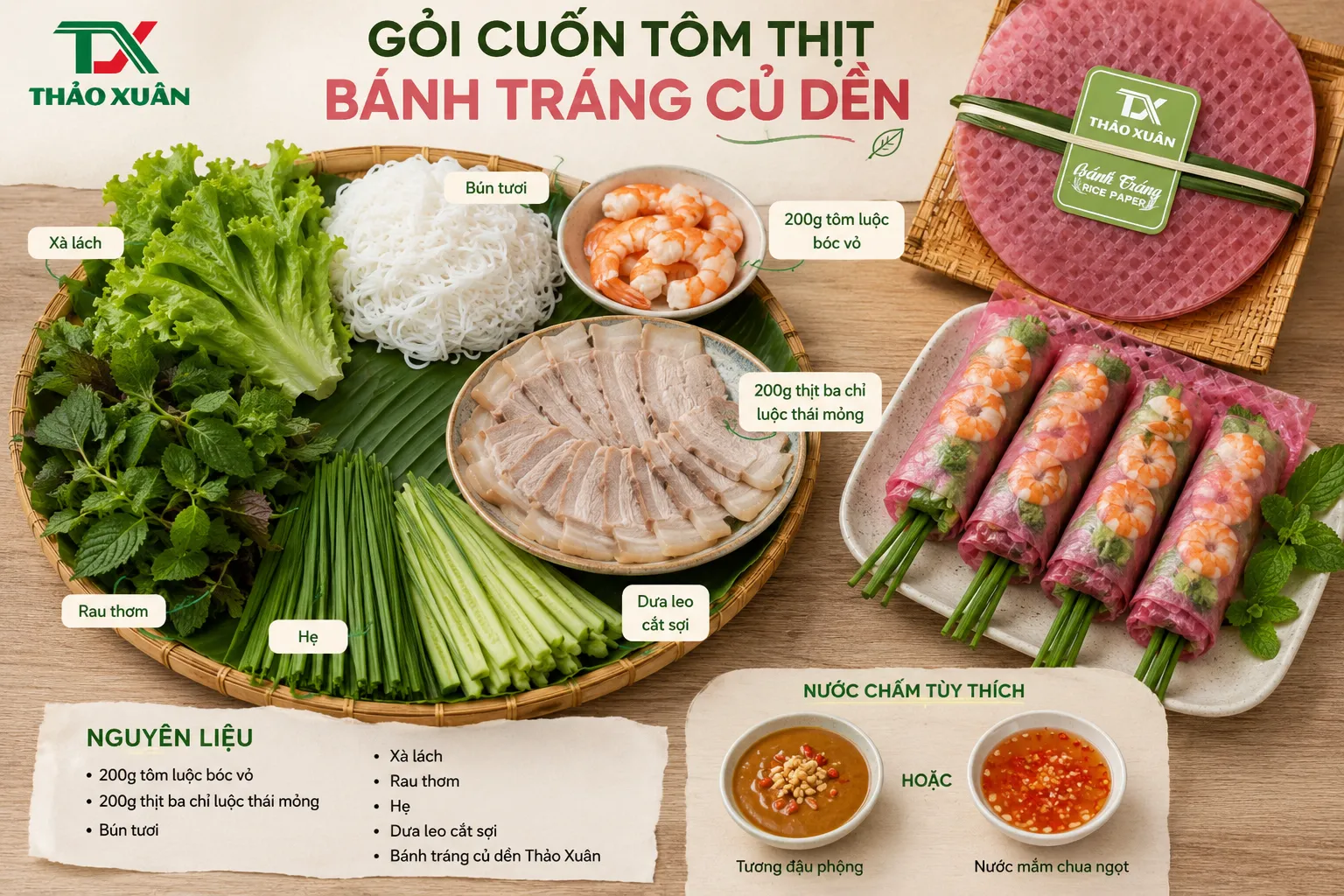 nổi bật, hấp dẫn và phù hợp cho cả bữa ăn gia đình lẫn tiệc đãi khách