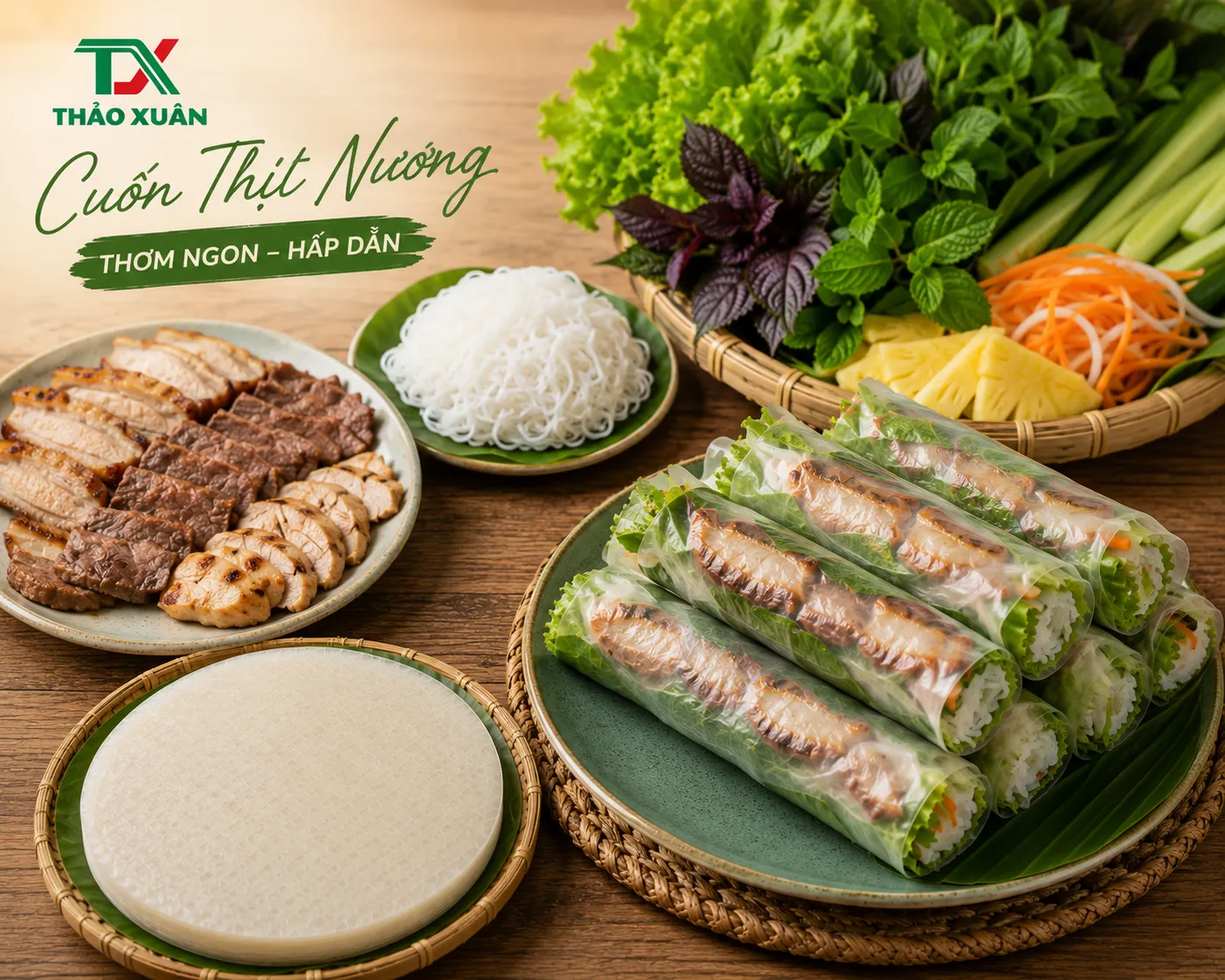 Giữ nguyên liệu gọn gàng, dễ thưởng thức và cân bằng hương vị cho món ăn.