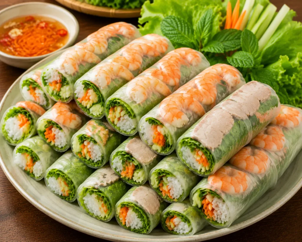 Hướng Dẫn Làm Món Ngon Từ Bánh Tráng Chả Giò Nhanh Gọn 13 Gỏi cuốn tươi ngon từ bánh tráng chả giò Thảo Xuân