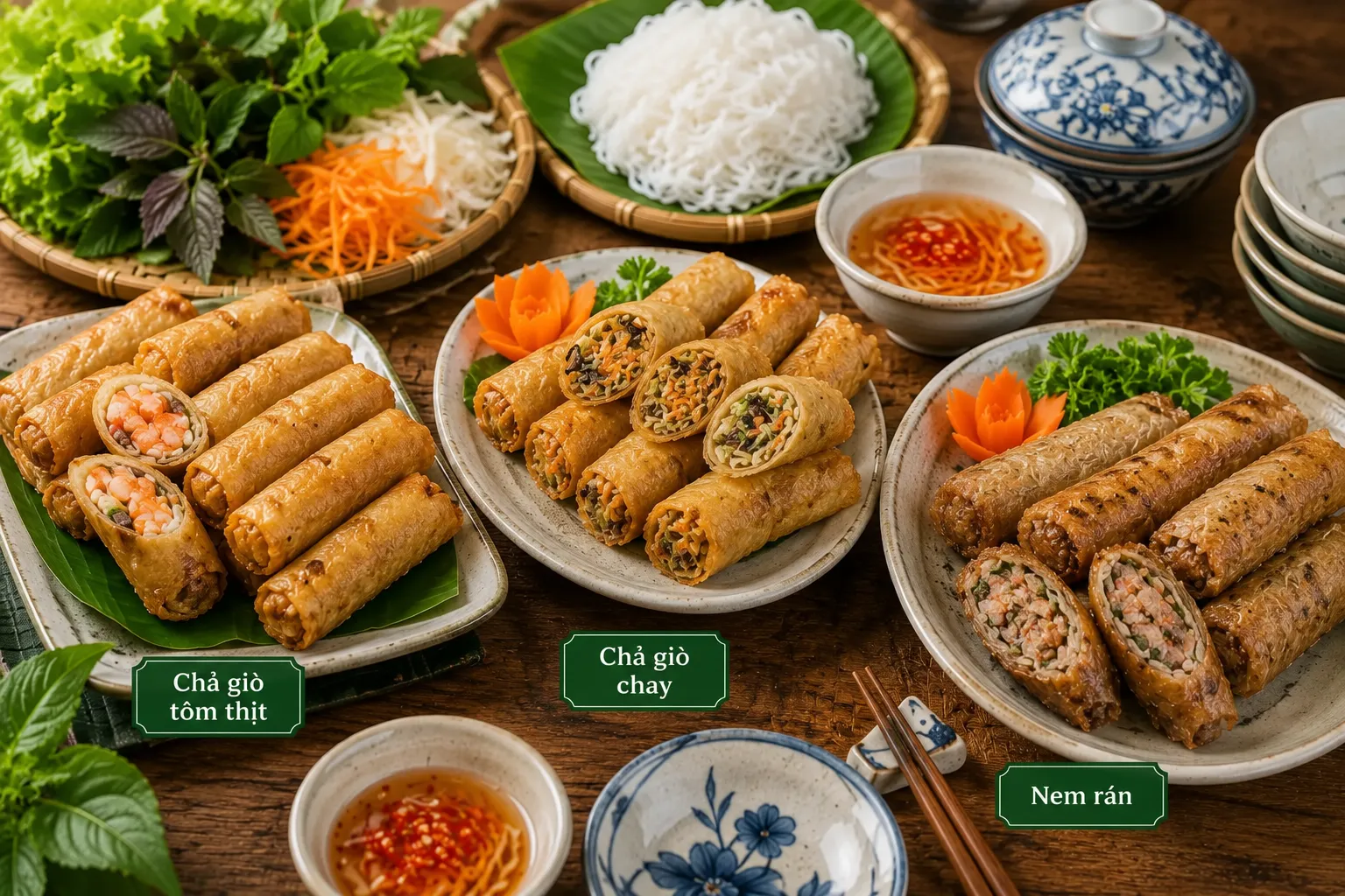 Bánh chả giò phù hợp để chế biến nhiều món chiên hấp dẫn cho gia đình và nhà hàng.